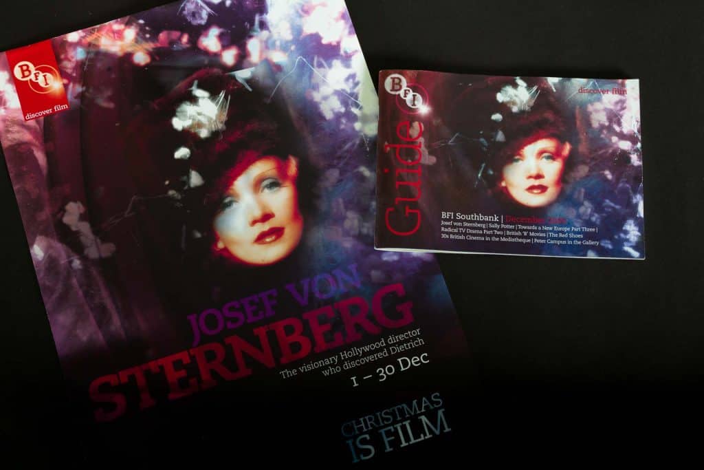 Guide and poster for Steinberg film season